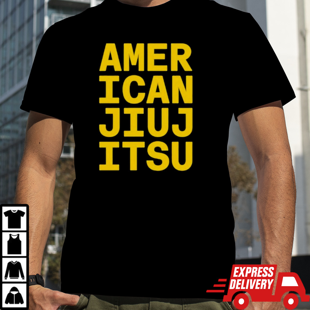 Jake Shields Amer Ican Jiuj Itsu shirt