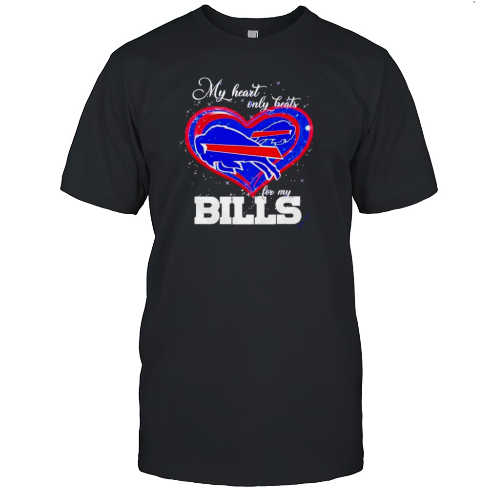 My Heart Only Beats For My Buffalo Bills 2024 T-shirts