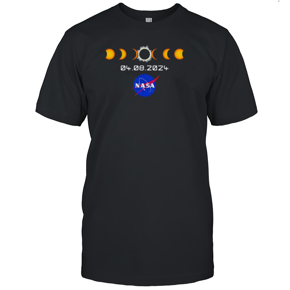 NASA Total Solar Eclipse 2024 April 8 Totality Shirt