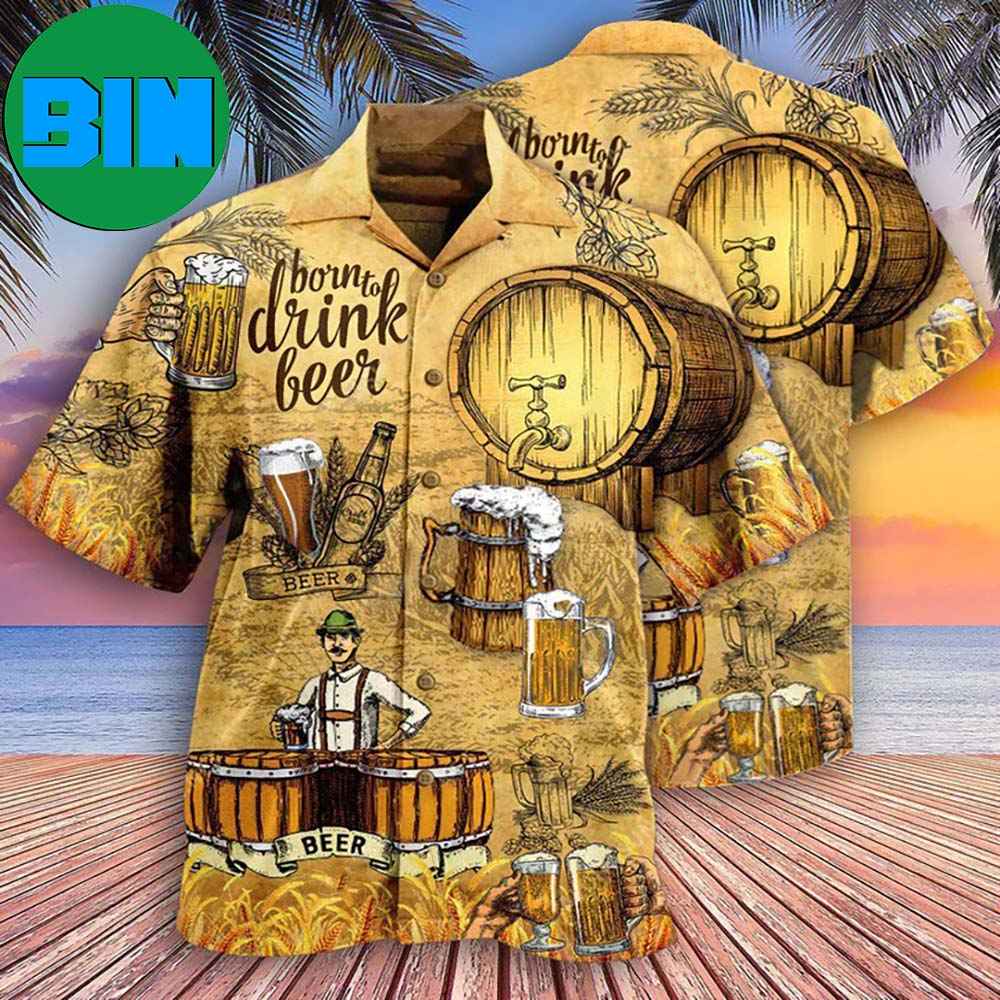 Beer Life Is Better With Beer Bow Drink Beer Tropical Hawaiian Shirt