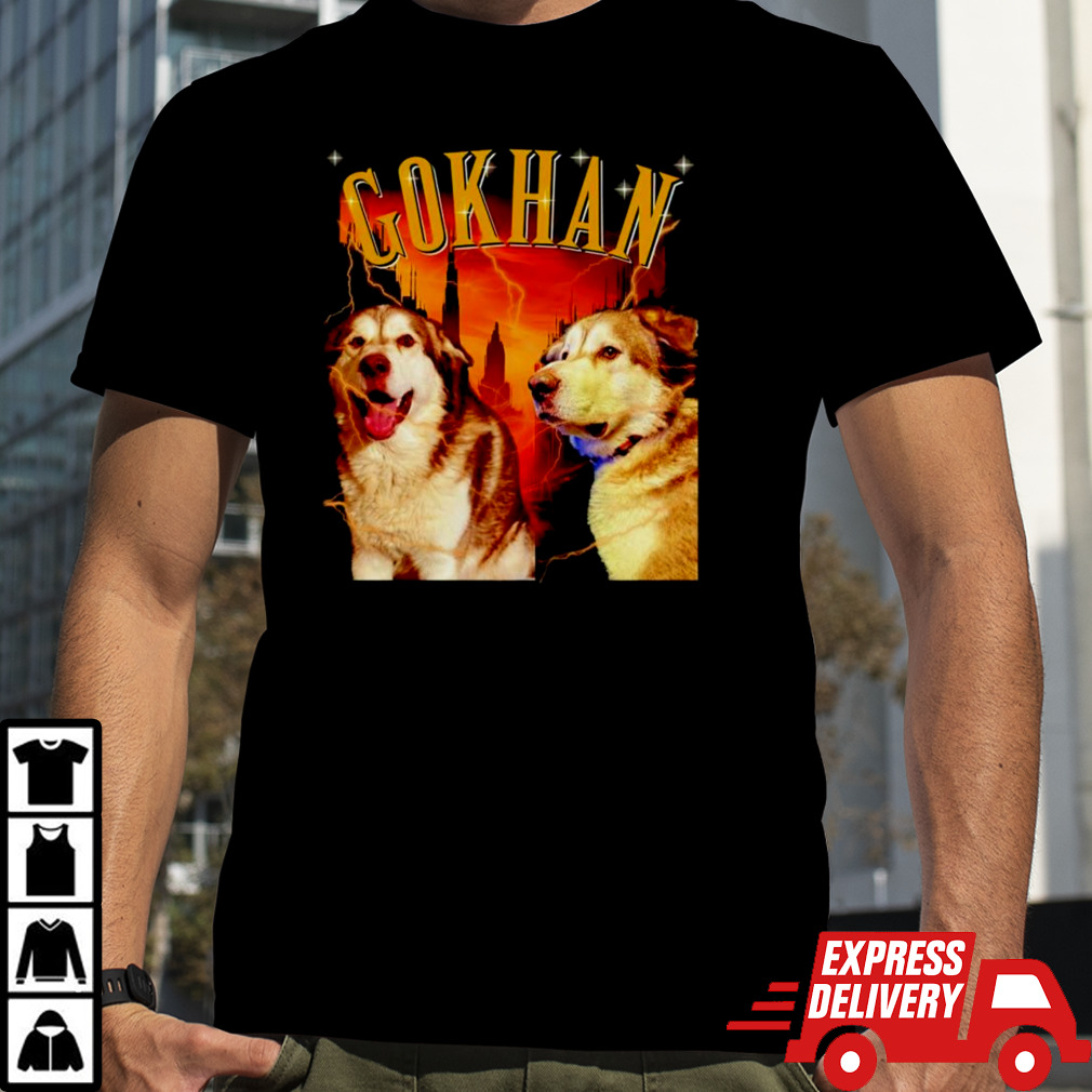 Dog Gokhan lightning shirt