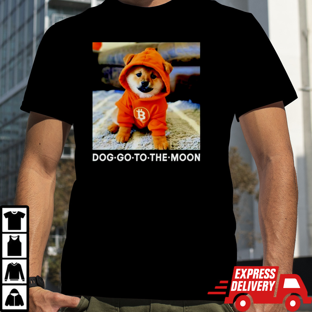 Dog coin go to the moon shirt