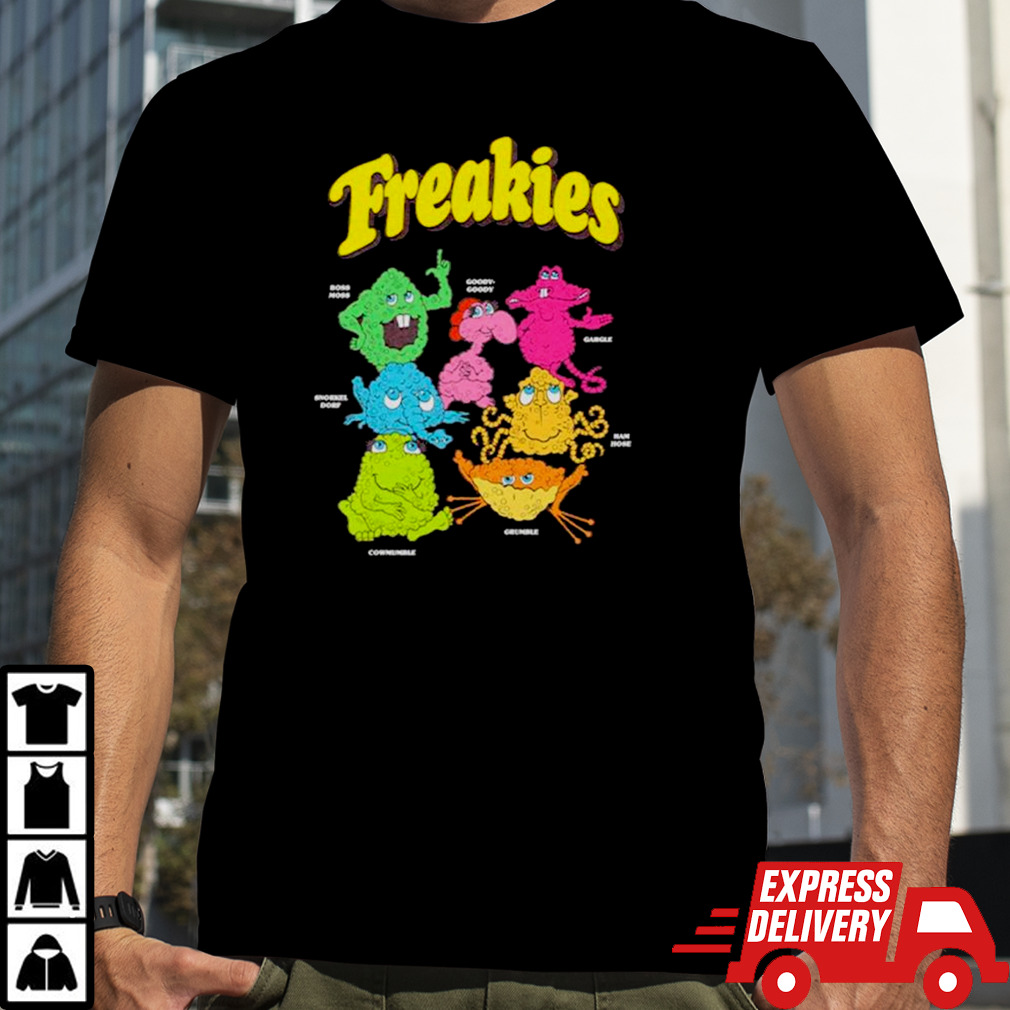 Freakies peter quill Star lord breakfast cereal characters shirt