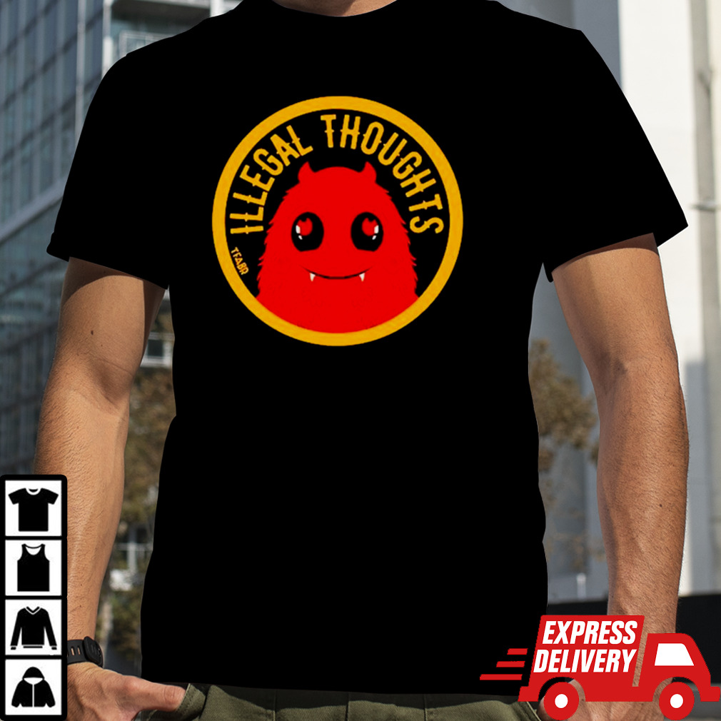 Illegal Thoughts logo shirt