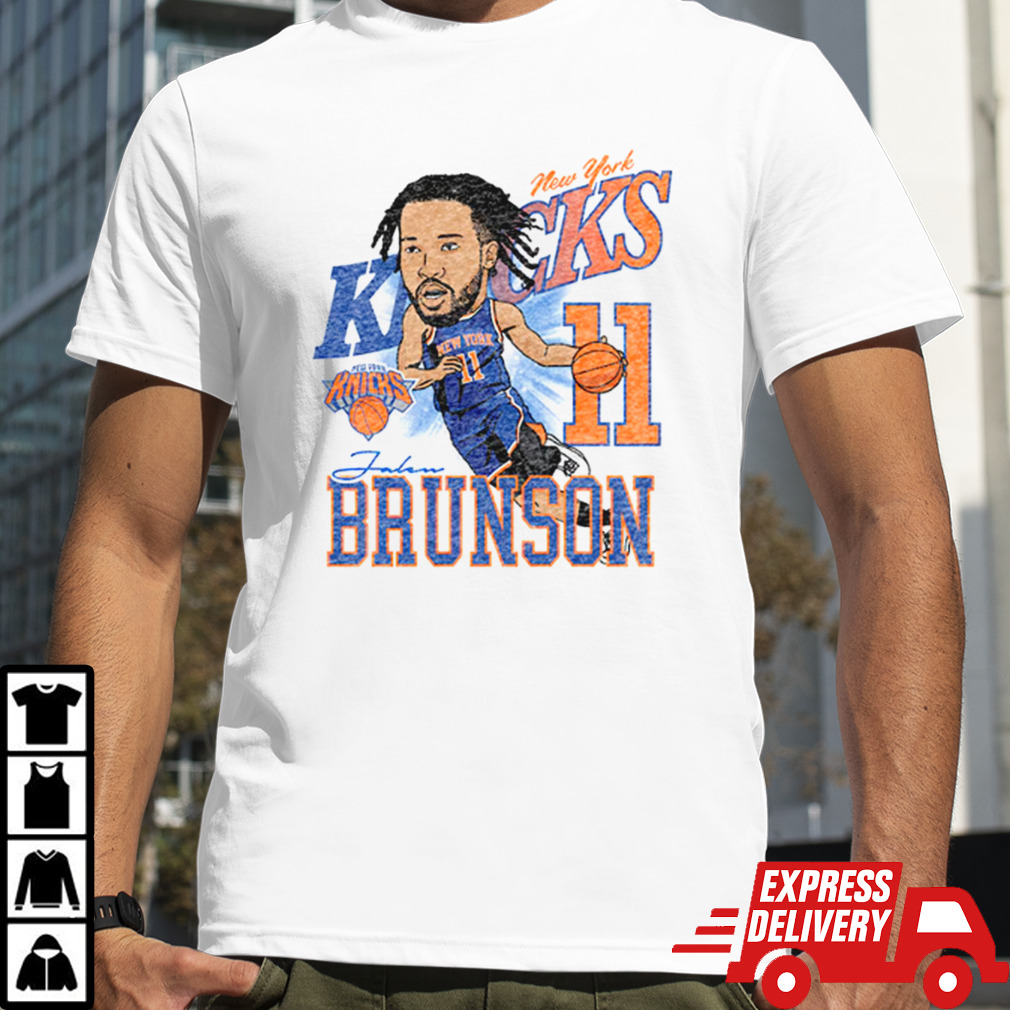 New York Knicks Jalen Brunson Caricature T Shirt