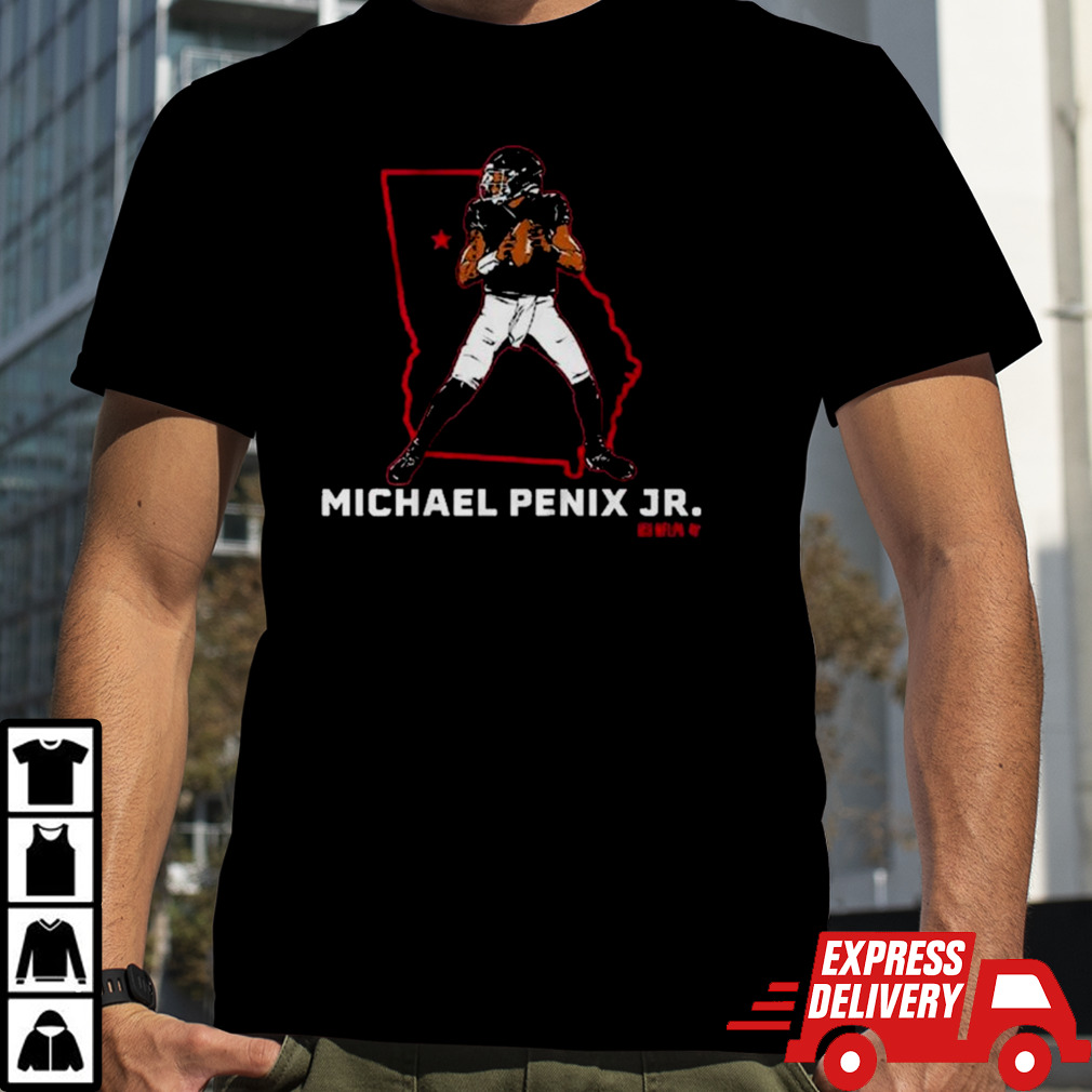 Atlanta Falcons Michael Penix Jr State Star Shirt