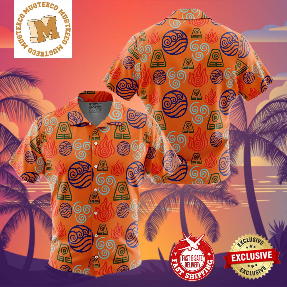 Bending Elements Avatar Summer 2024 Hawaiian Shirt For Family