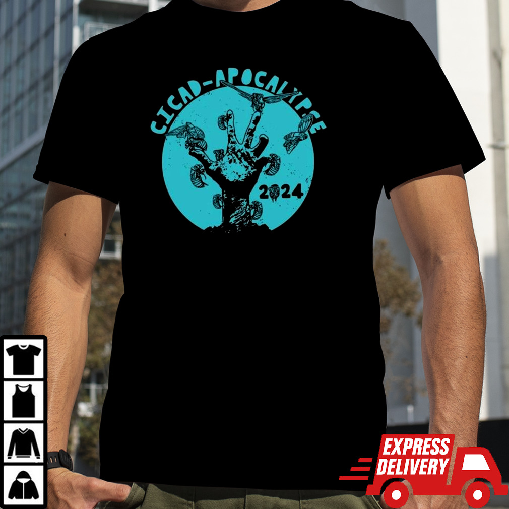 Cicada Apocalypse 2024 Cicada Evil Dead Shirt