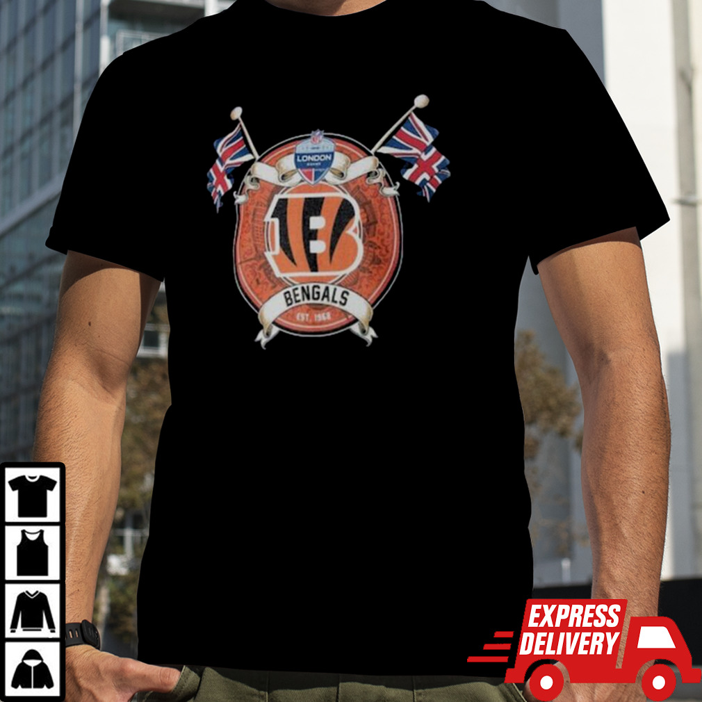 Cincinnati Bengals Rule Britannia T Shirt