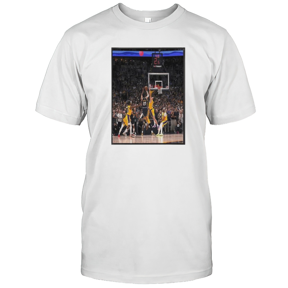 Jamal Murray Hits 2nd Game Winner As Nuggets Sink Lakers NBA Playoffs Poster Shirt