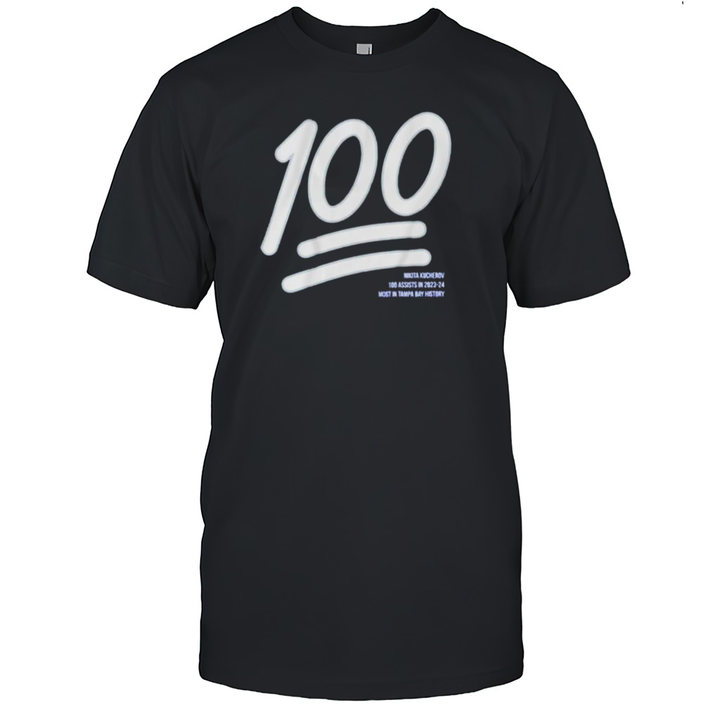 Nikita Kucherov 100 Assists t shirt