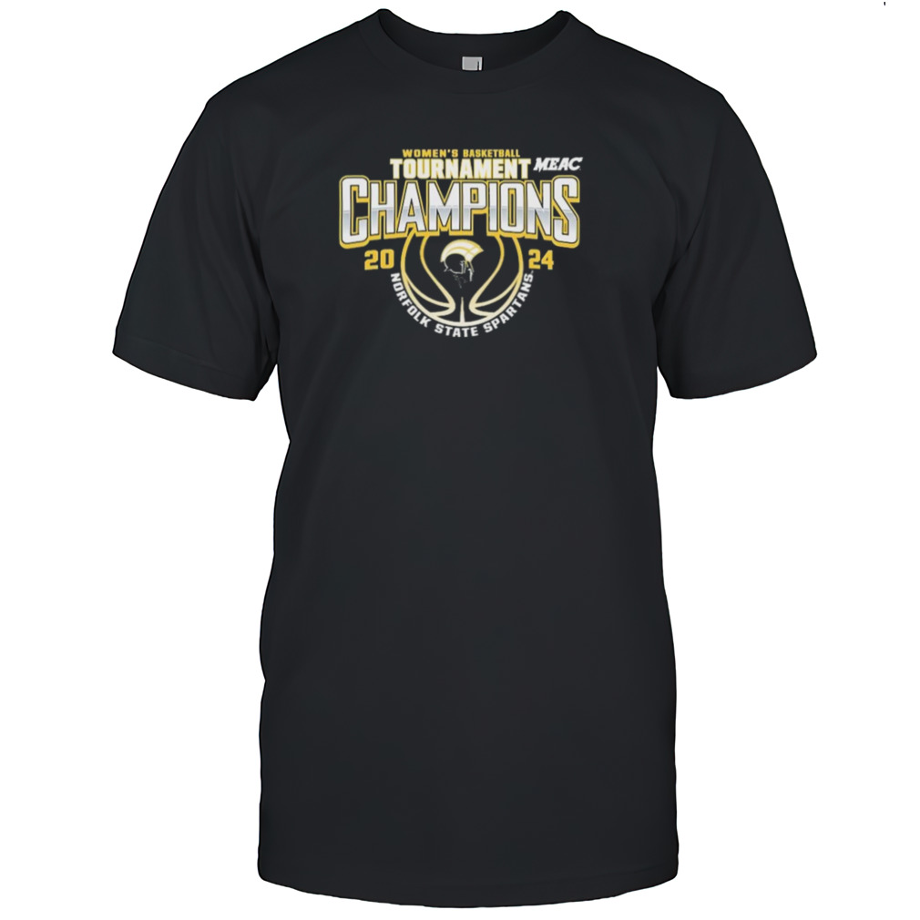 Norfolk State Spartans 2024 Meac Women’s Basketball Conference Tournament Champions Shirt