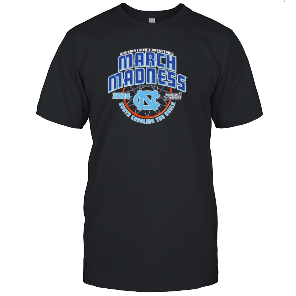 North Carolina Tar Heels 2024 Division I Men’s Basketball March Madness shirt