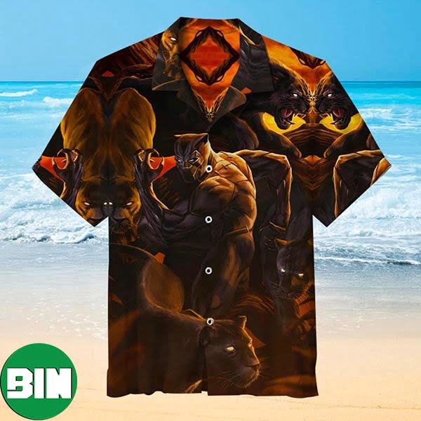 Black Panther Marvel Studios Summer Hawaiian Shirt