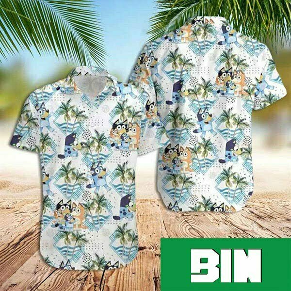 Bluey Hawaiian Shirt Bluey Family Summer 2023 Hawaiian Shirt