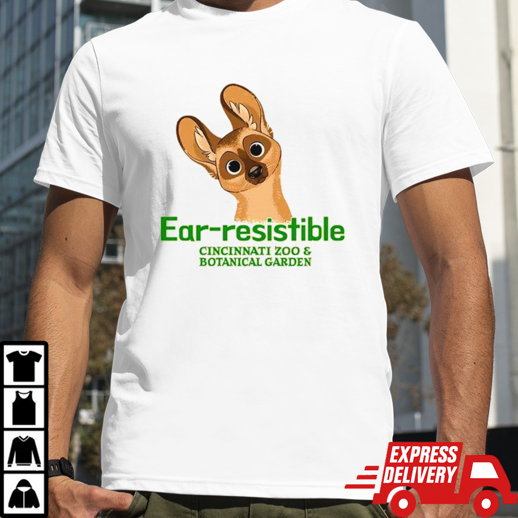 Ear-resistable bat-eared fox shirt