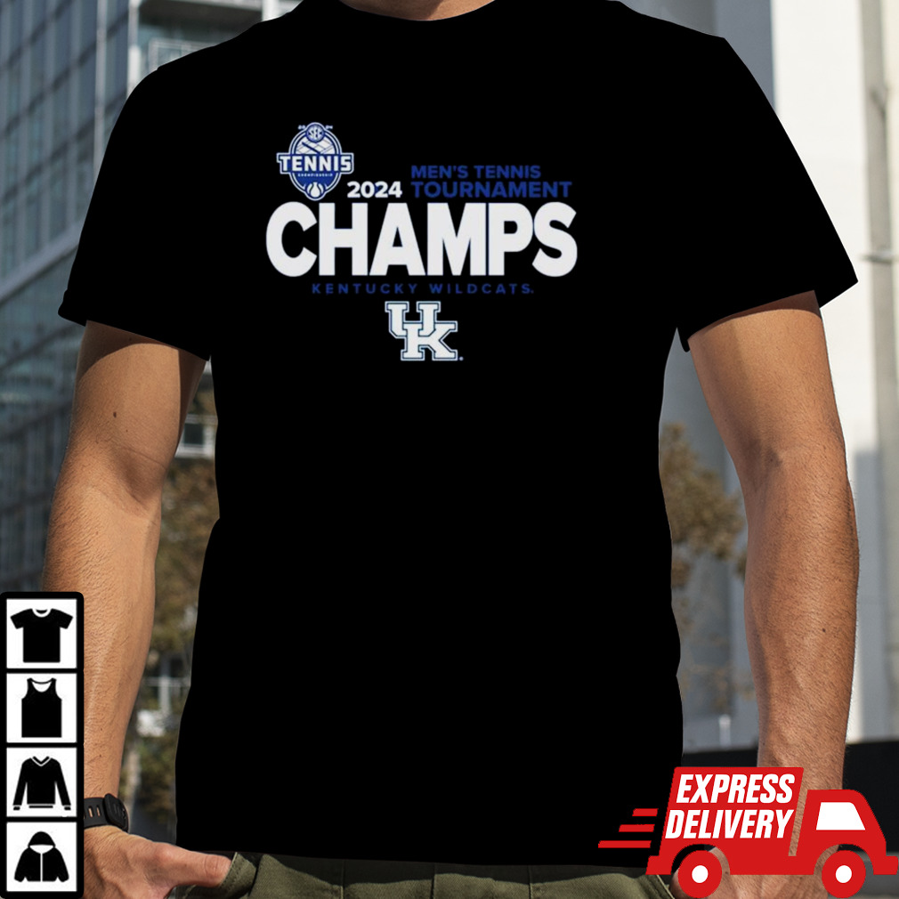 Kentucky Wildcats 2024 SEC Men’s Tennis Champions Locker Room T-Shirt