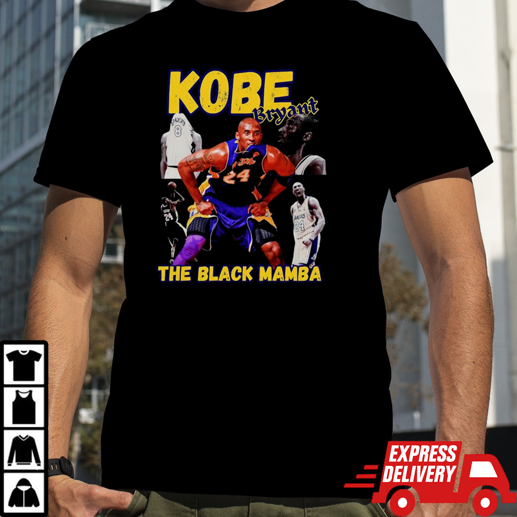 Kobe Bryant the black mamba shirt