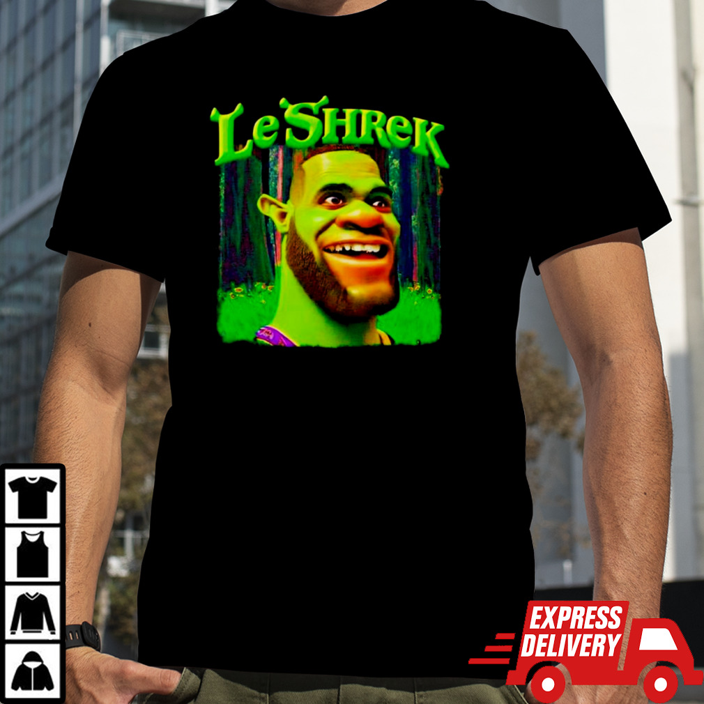 LeShrek LeBron James funny shirt