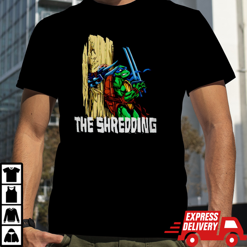 Leonardo and Shredder the shredding shirt