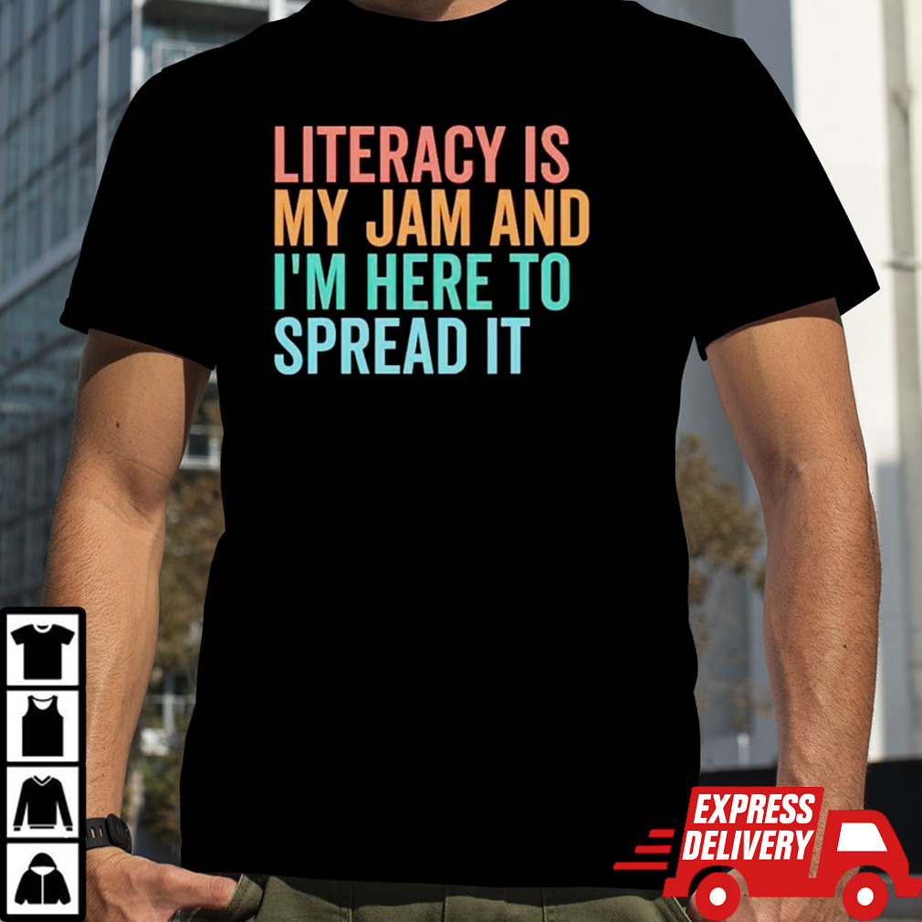 Literacy is my jam and I’m here to spread it vintage shirt