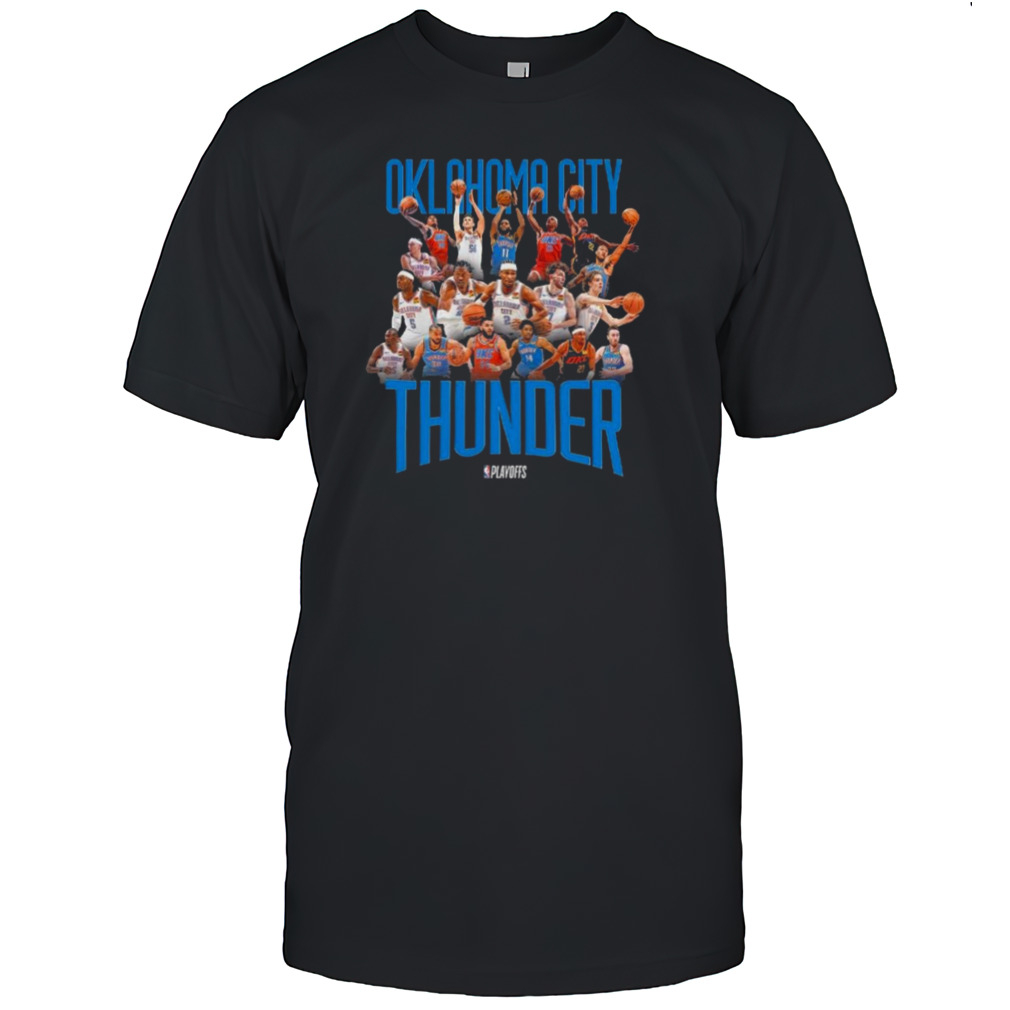 Okc Thunder Basketball Team 2024 T-shirt