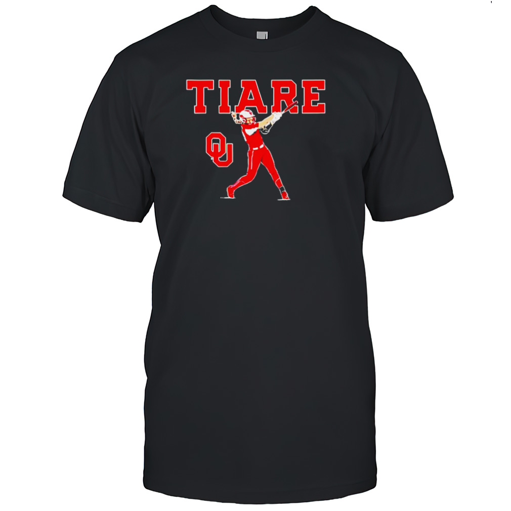 Oklahoma Softball Tiare Jennings Slugger Swing shirt