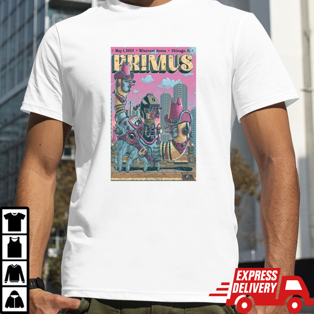 Primus Wintrust Arena Chicago, IL May 1, 2024 Shirt