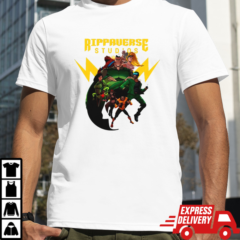 Rippaverse studios comics shirt