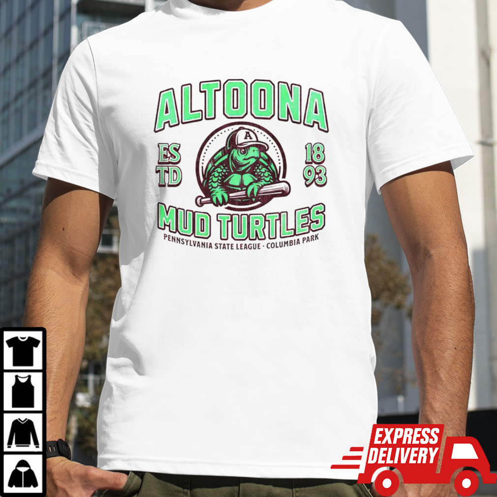 Altoona Mud Turtles Baseball 1893 shirt