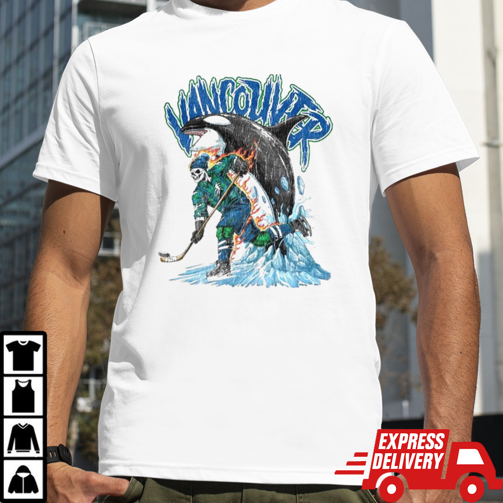 Dead Skeleton Vancouver Canucks Hockey shirt