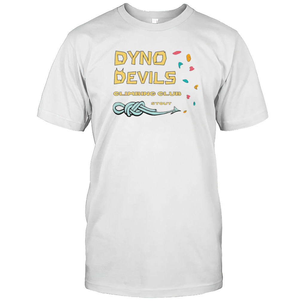 Dyno devils climbing club stout shirt