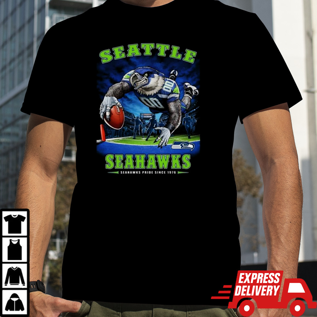 Mascot Seattle Seahawks Pride Since 1976 Shirt