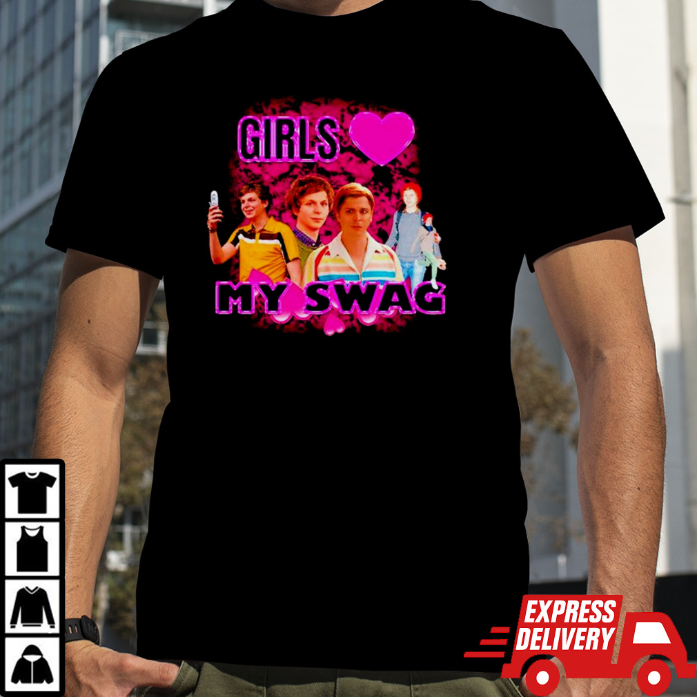 Michael Cera girls love my Swag shirt