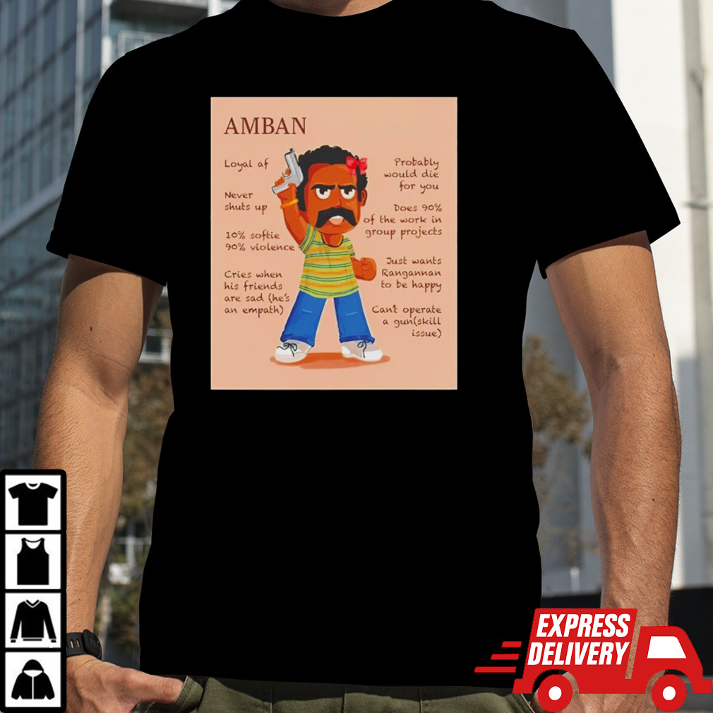 Miriam Amban Aavesham Character shirt