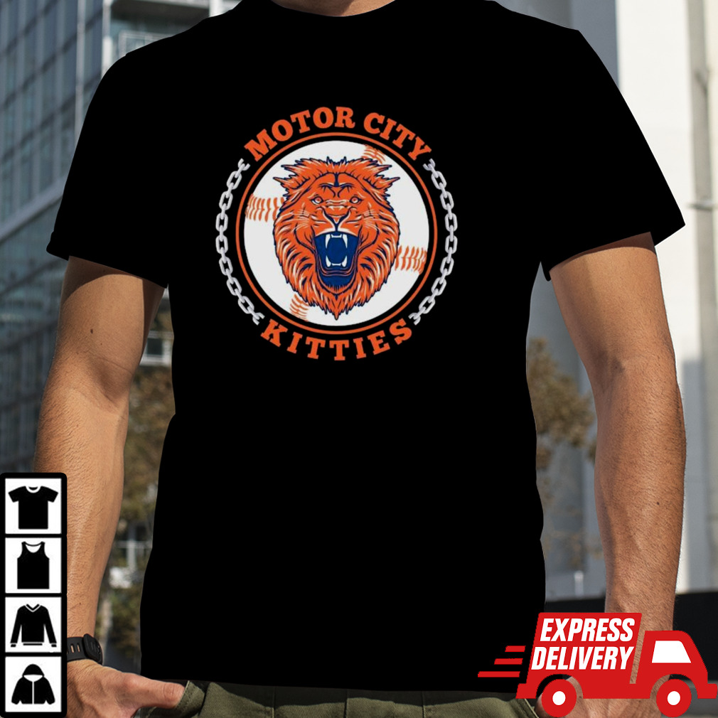 Motor City Kitties Baseball MLB Detroit Tigers Shirt