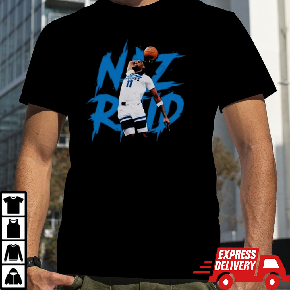 Naz Reid Minnesota Timberwolves Basketball T-shirt