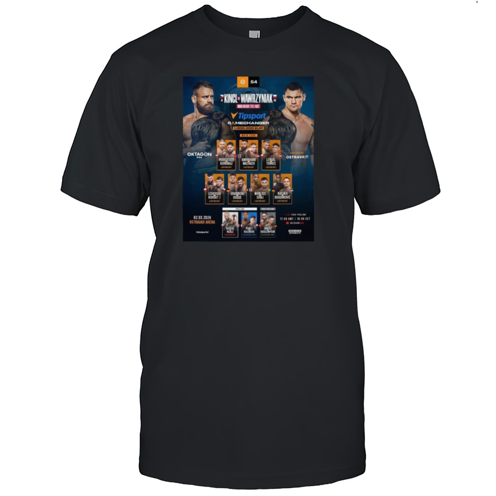 Oktagon 54 MMA 2 Mar 2024 shirt