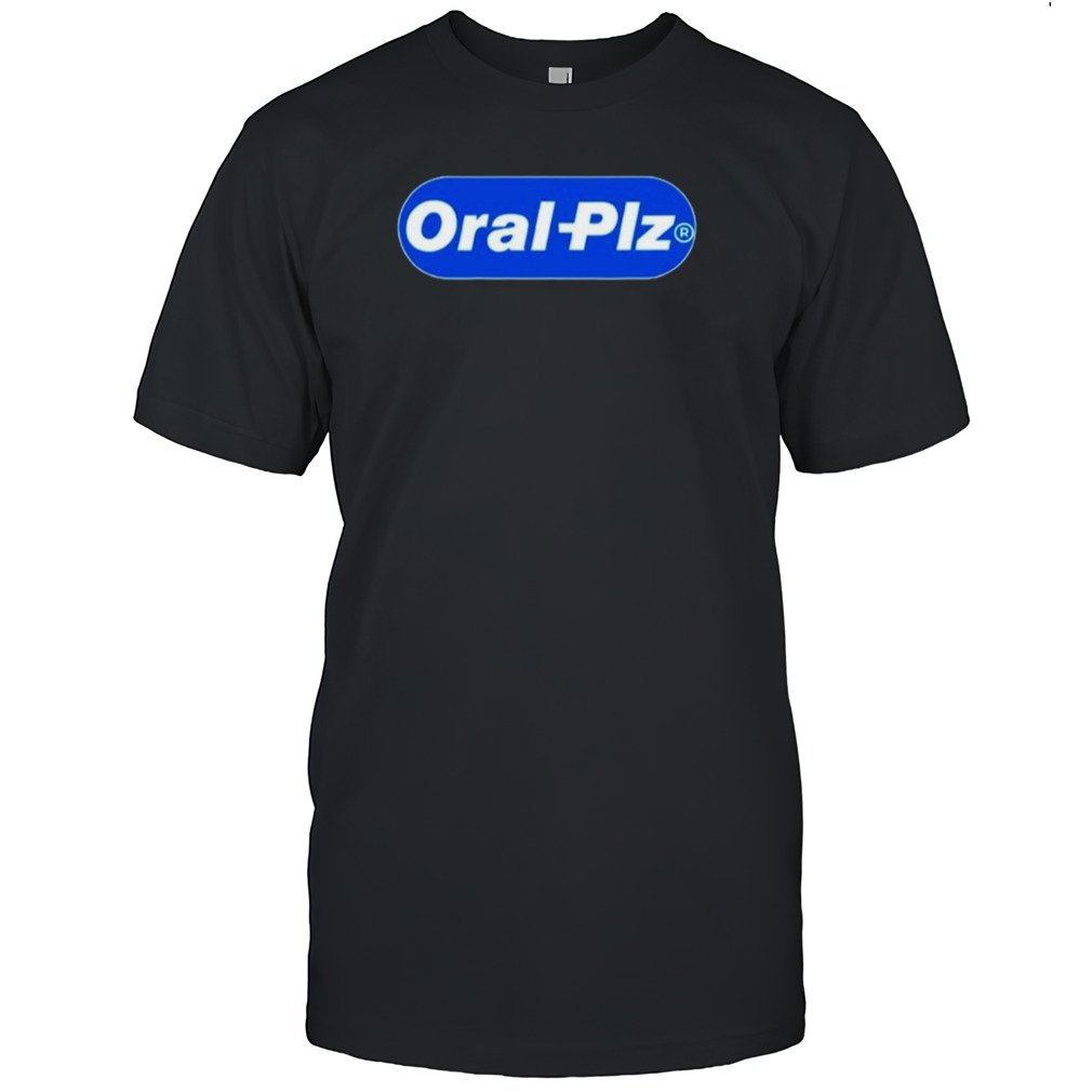 Oral Plz logo shirt