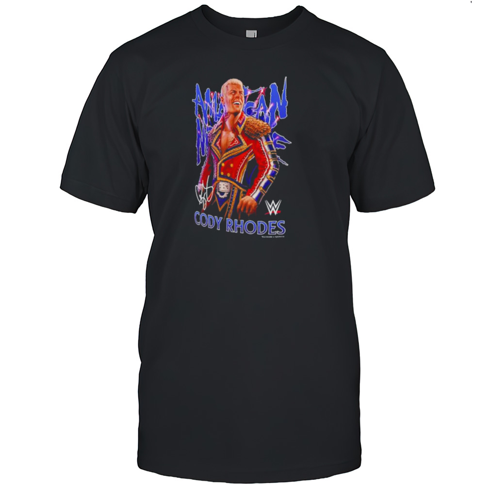 Original Cody Rhodes Ripple Junction American Nightmare Graphic Shirt