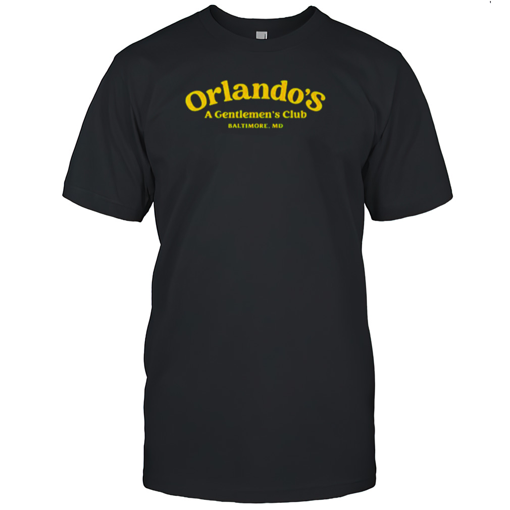 Orlandos A Gentelmens Club Baltimore MD shirt