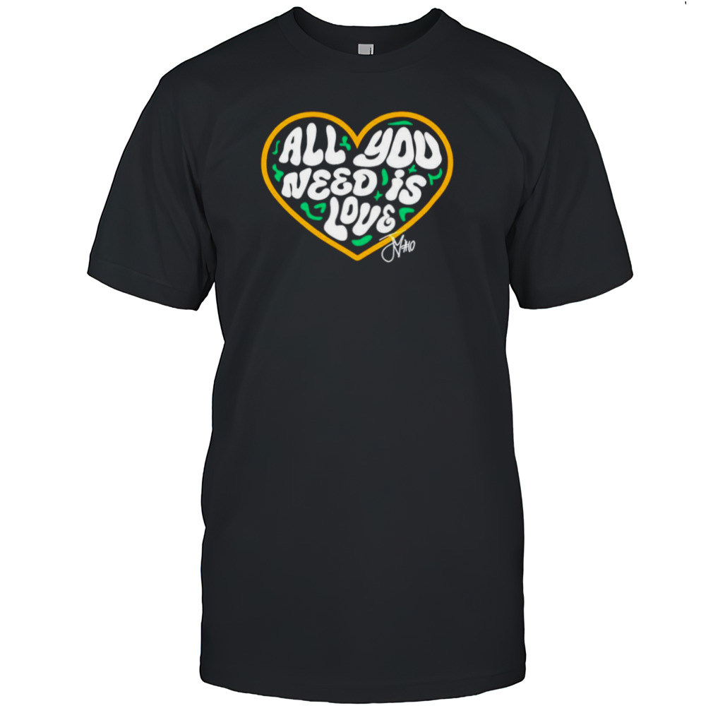 Packer all you need is love 10 shirt