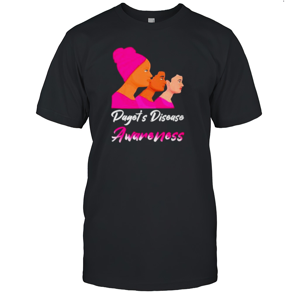 Paget’s disease awareness pink women shirt