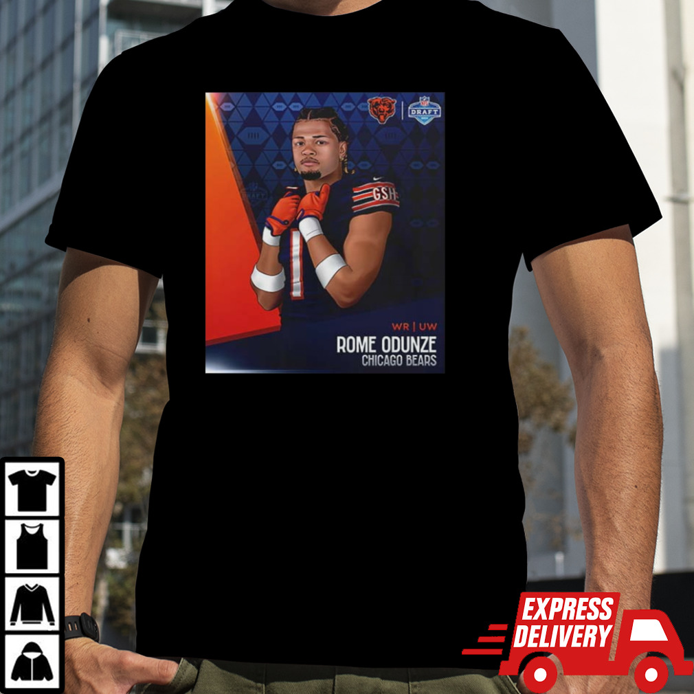 NFL Draft 2024 New Home For Rome Odunze Chicago Bears shirt