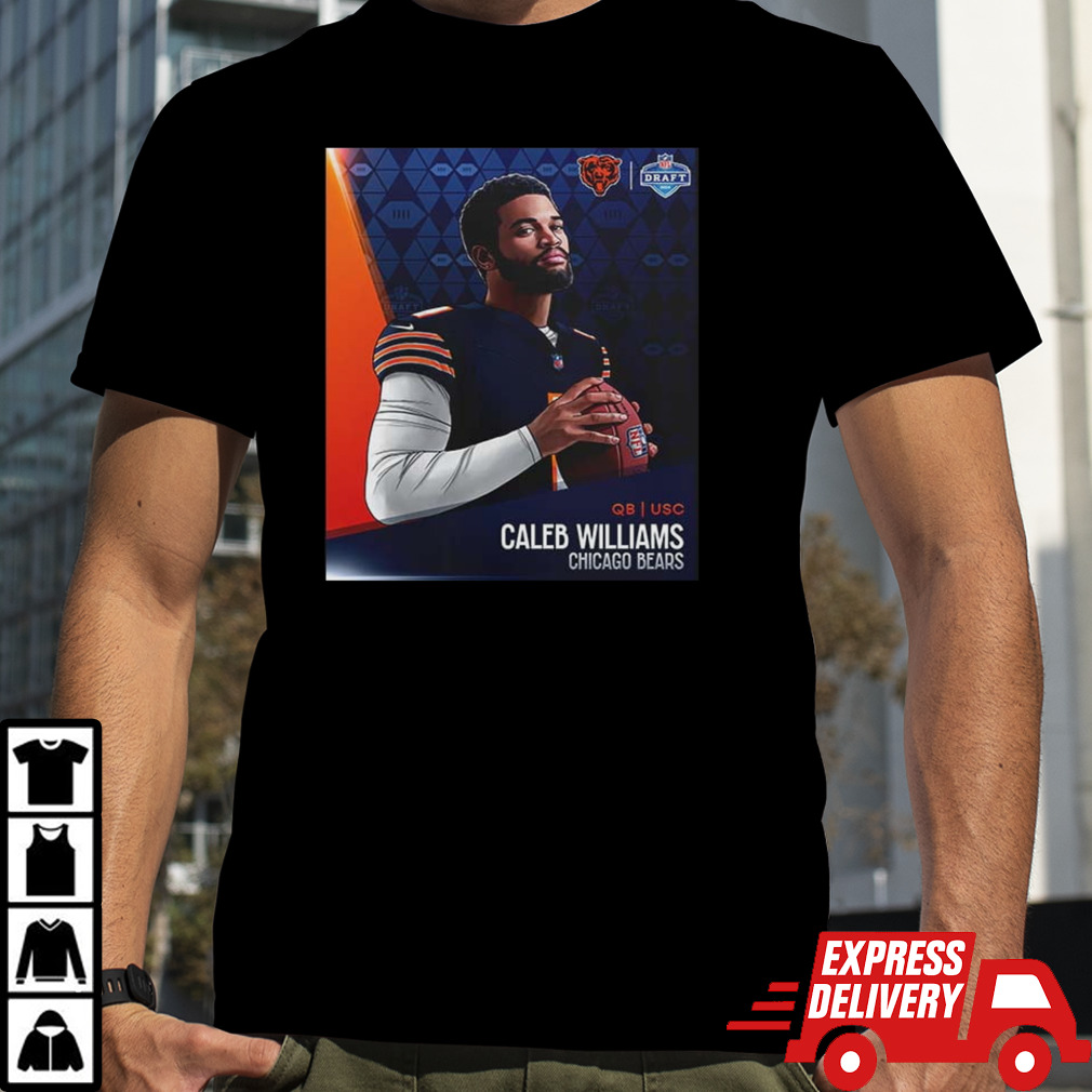 NFL Draft 2024 QB USC Caleb Williams Chicago Bears shirt