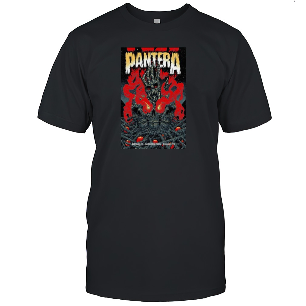 Pantera Scotiabank Arena, Toronto, On February 26, 2024 T-shirt