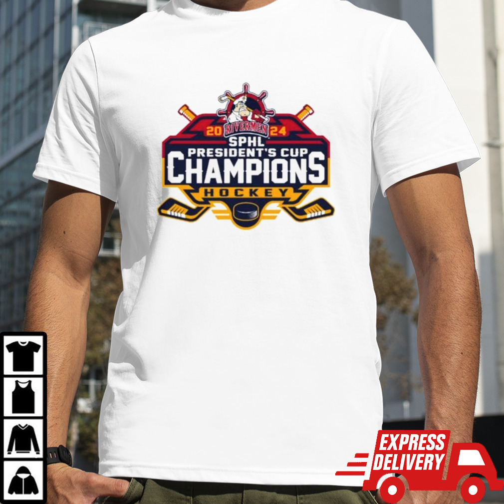 Peoria Rivermen 2024 Official Sphl Champs Locker Room Shirt