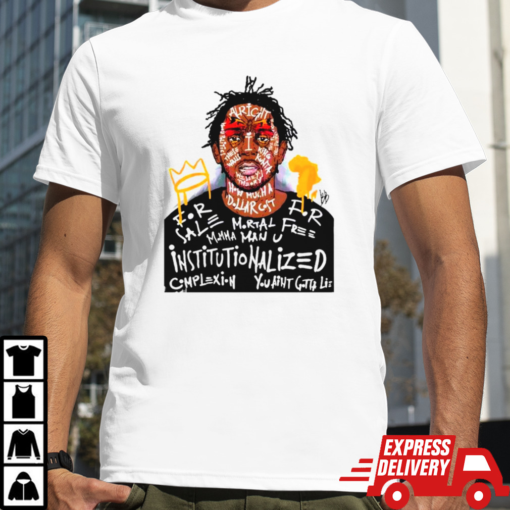 Kendrick Lamar Rapper retro shirt