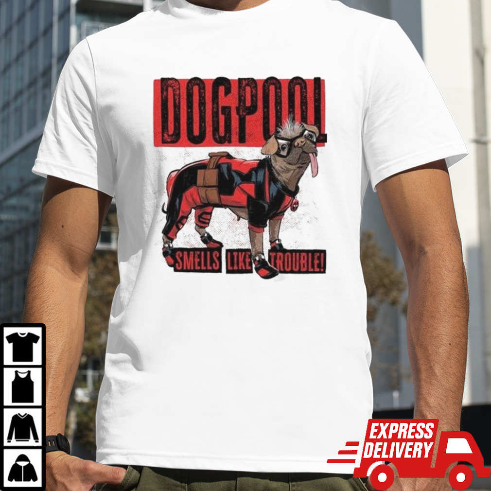 Marvel Deadpool & Wolverine Dogpool Trouble Shirt