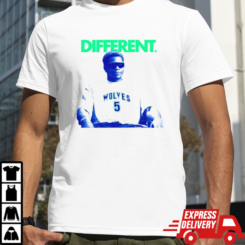 Minnesota Timberwolves Anthony Edwards different shirt